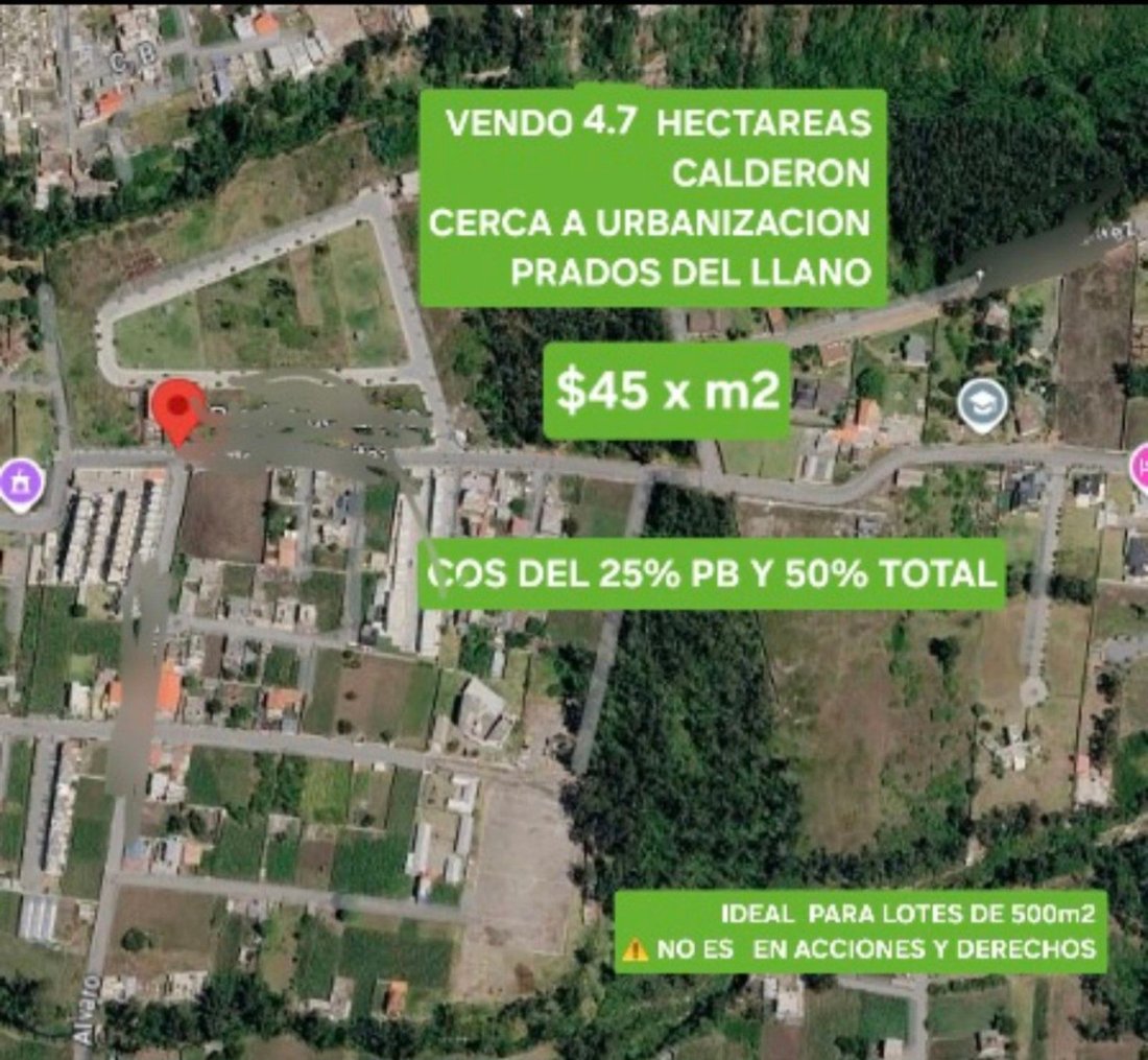 Terreno en Quito, Pichincha, Ecuador 1 - 19187278