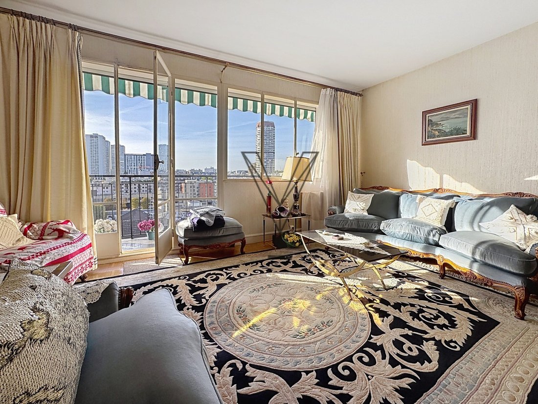 Apartment in Nationale-Deux Moulins, Paris 13e Arrondissement, Paris 5 - 19186032