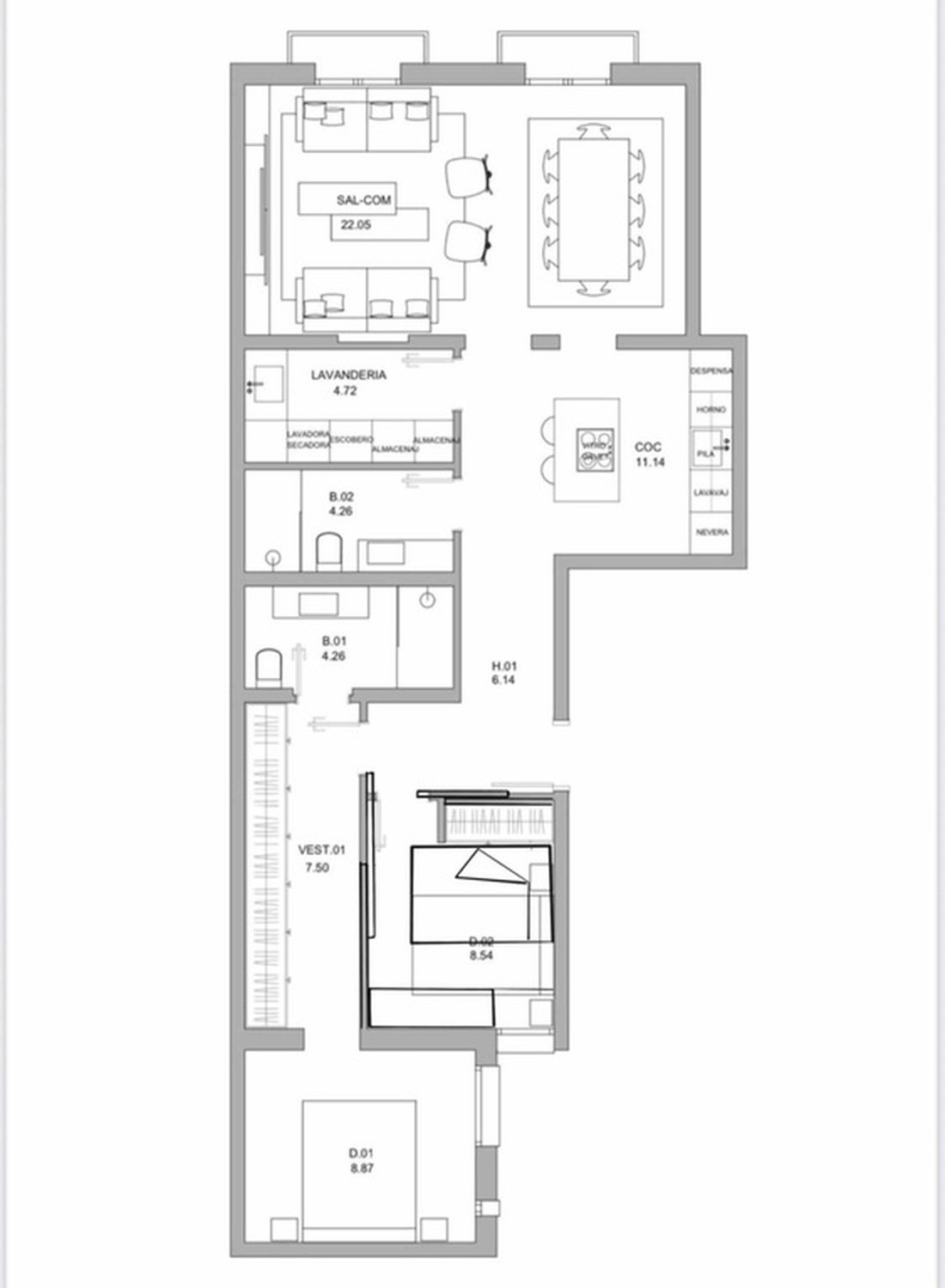 Wohnung in Centro, Madrid, Spanien 5 - 19188490