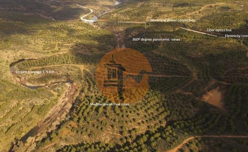 Terreno en Vaqueiros, Algarve, Portugal 1