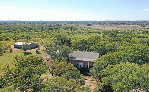 Corps de ferme à Jermyn, Texas, États-Unis 1