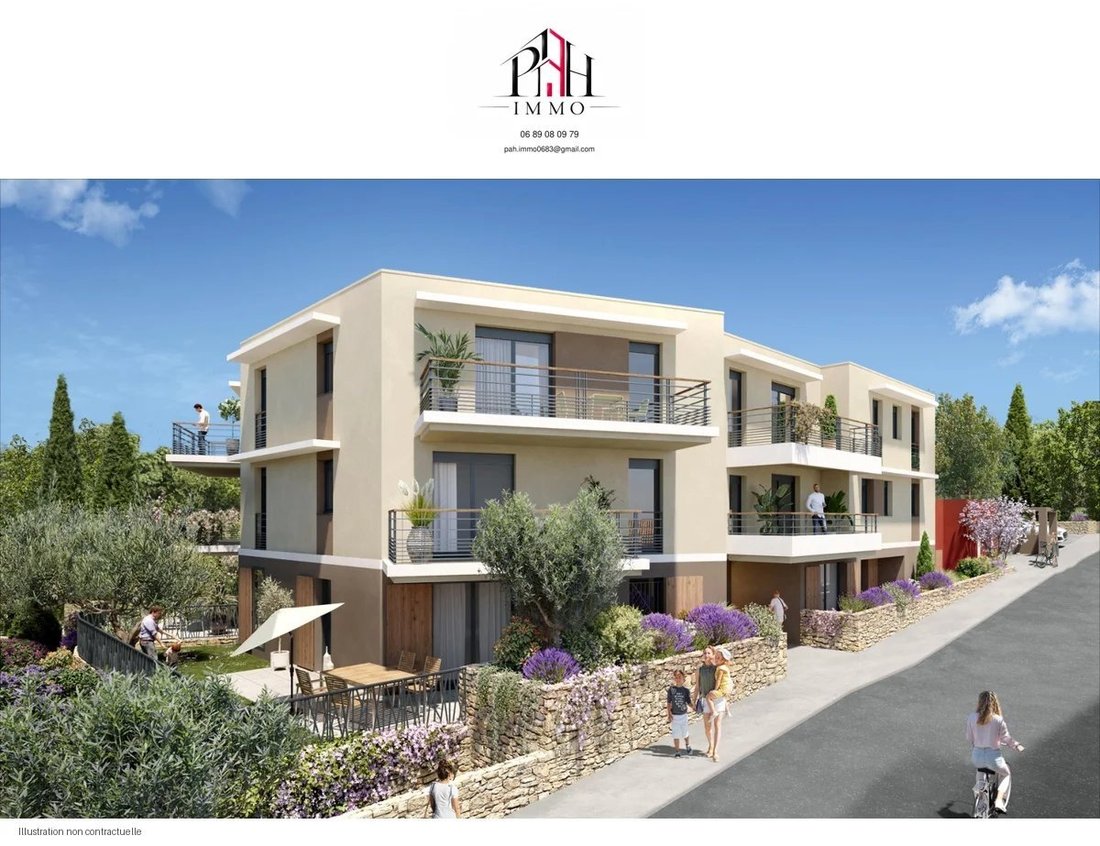 Apartamento en La Roquette-sur-Siagne, Provenza-Alpes-Costa Azul, Francia 1 - 19185943