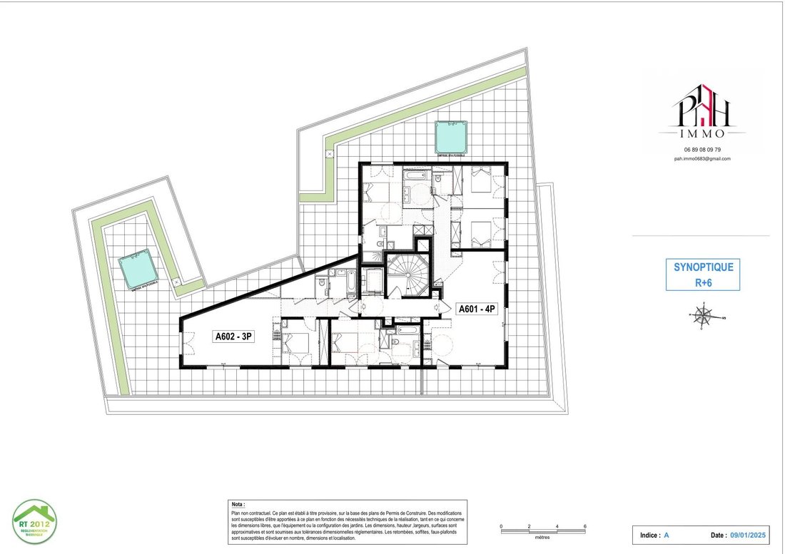 Penthouse en Blanchisserie, Le Cannet, Francia 4 - 19186033