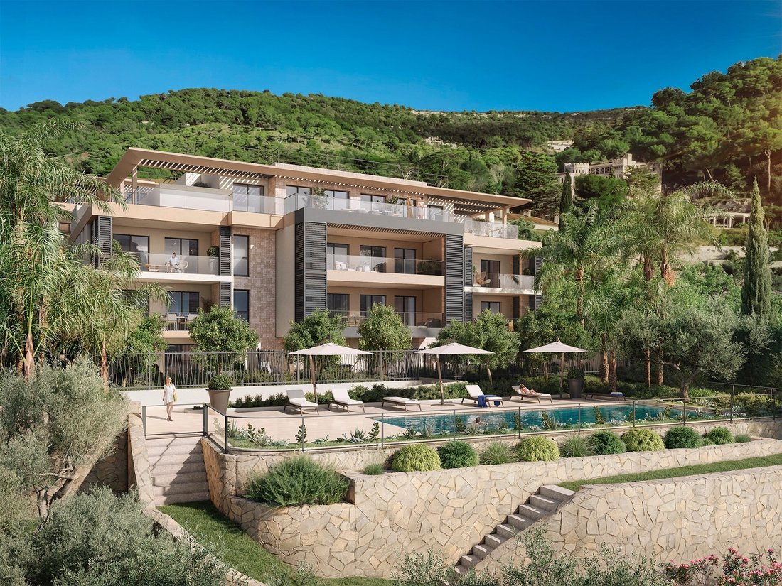 Wohnung in Èze, Provence-Alpes-Côte d'Azur, Frankreich 1 - 13918496