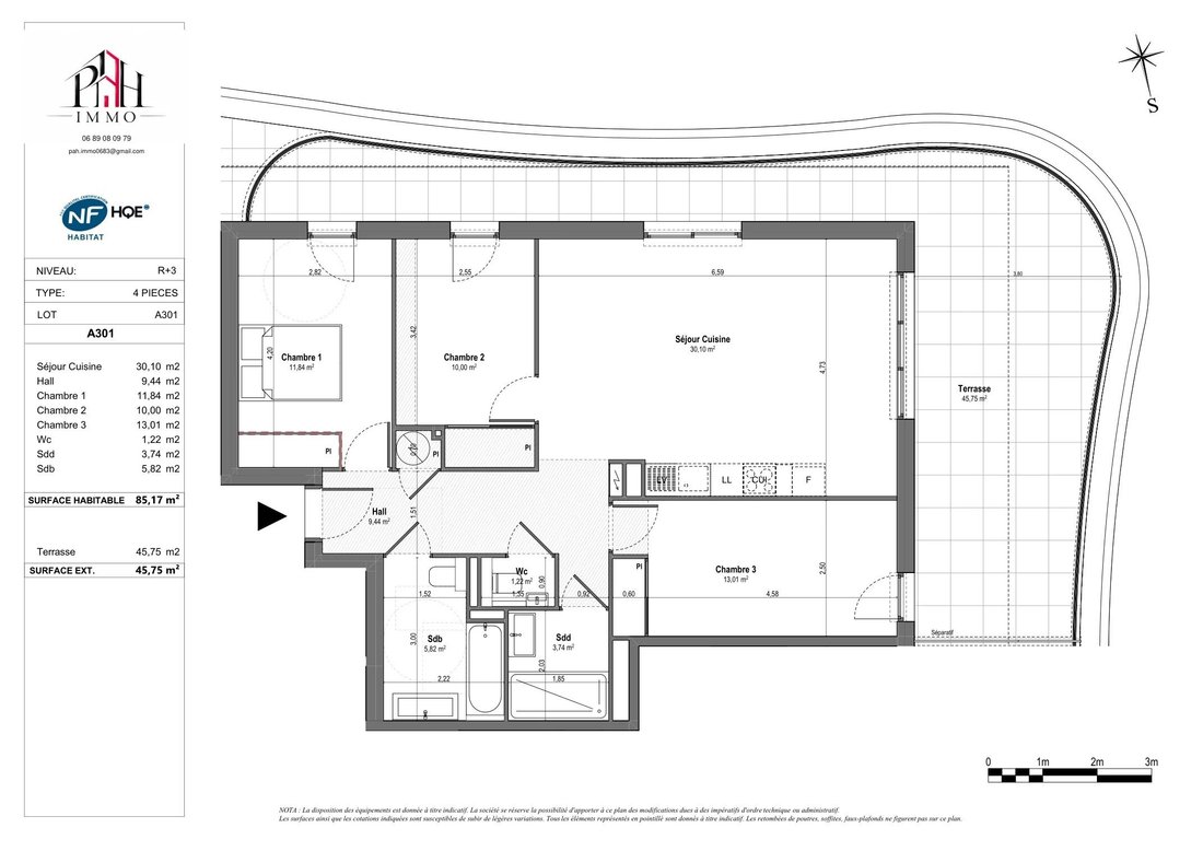 Appartement à Vallée Verte-Issarts-Vignasses, Biot, France 2 - 19186005