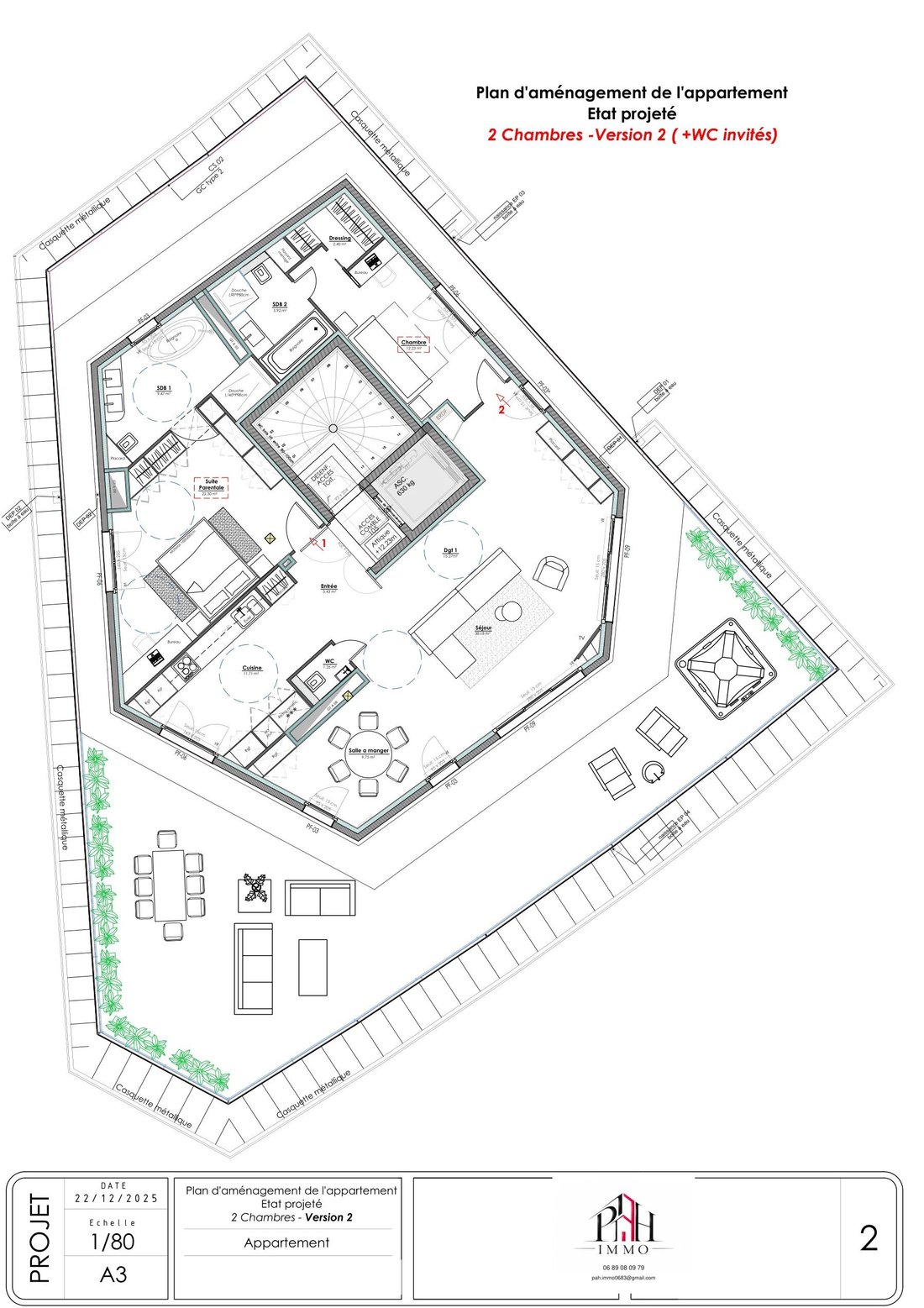 Penthouse en Antibes, Provenza-Alpes-Costa Azul, Francia 5 - 19186041