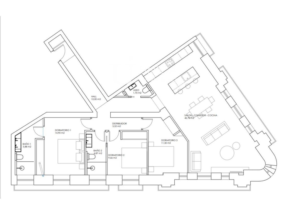 Apartment in Barrio Salamanca, Madrid, Spain 2 - 19191891