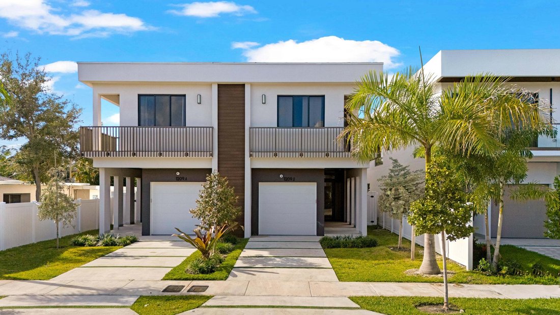 Maison de ville à Fort Lauderdale, Floride, États-Unis 1 - 19193309