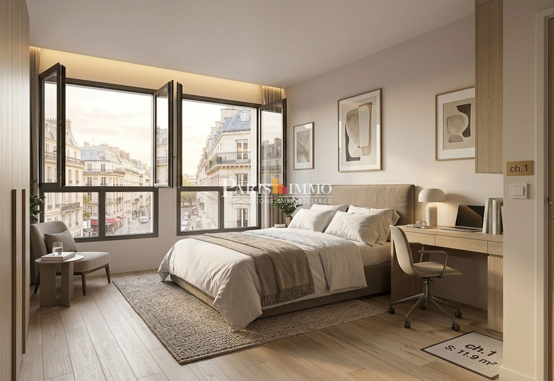 Apartamento en Clignancourt-Jules Joffrin, Paris 18e Arrondissement, París 5 - 19193625