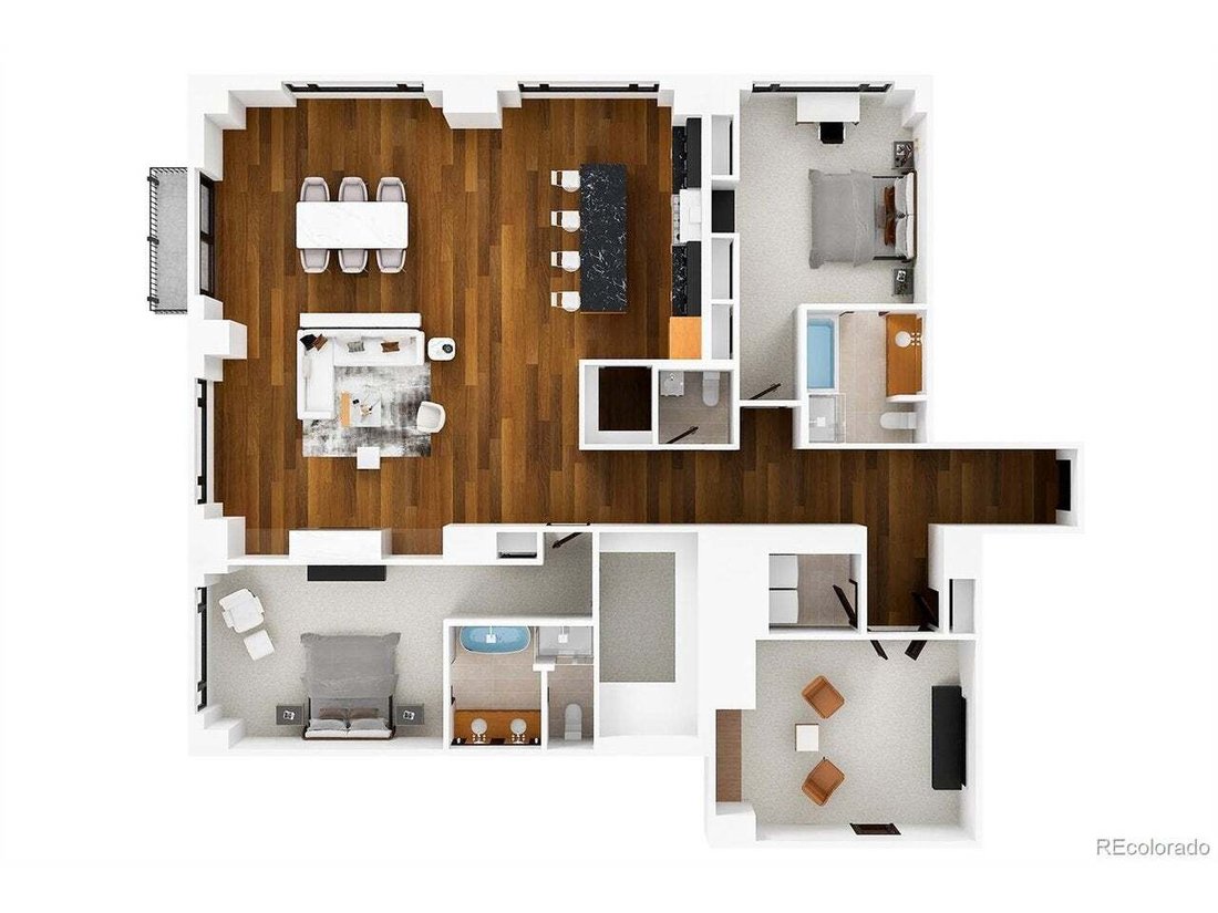 Condominio en Denver, Colorado, Estados Unidos 3 - 19192736