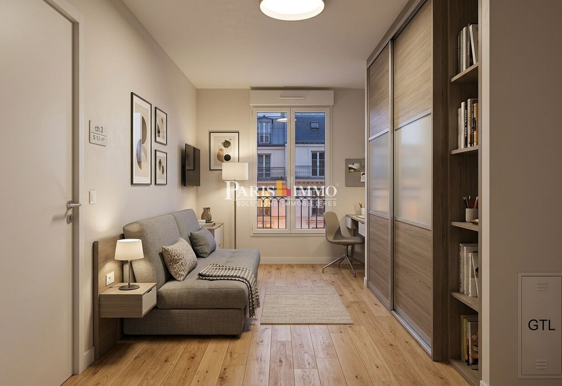 Apartamento en Clignancourt-Jules Joffrin, Paris 18e Arrondissement, París 4 - 19193625