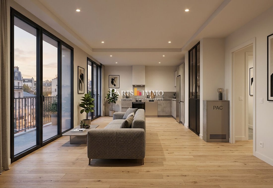 Apartamento en Clignancourt-Jules Joffrin, Paris 18e Arrondissement, París 3 - 19193625