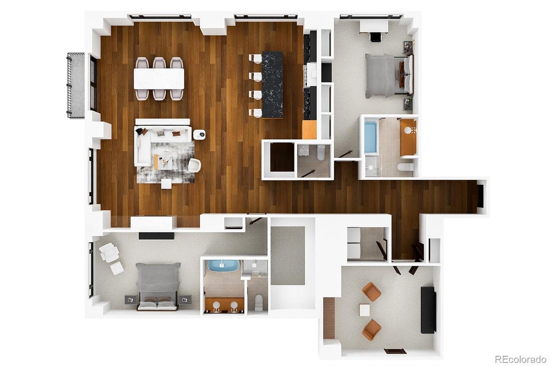 Condominio a Denver, Colorado, Stati Uniti 3 - 19192626