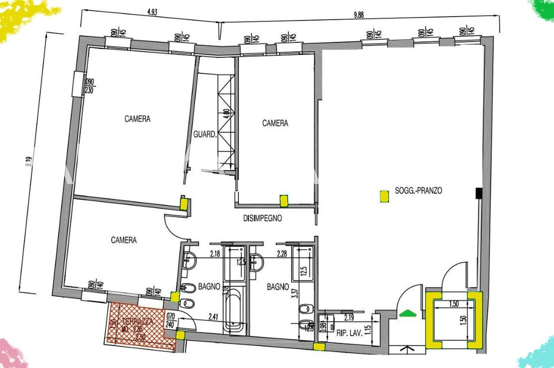 Wohnung in Savonarola - Ferrovia, Padua, Italien 2 - 19194219