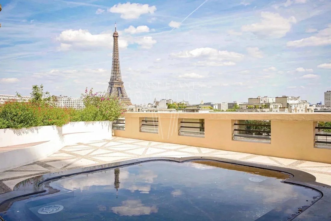 Appartement à Muette Sud, Paris 16e Arrondissement, Paris 3 - 19190628