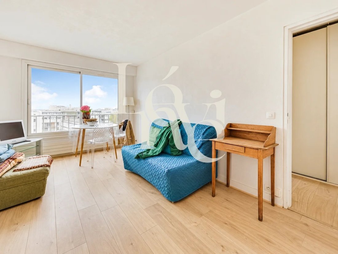 Appartement à Nationale-Deux Moulins, Paris 13e Arrondissement, Paris 1 - 19190962