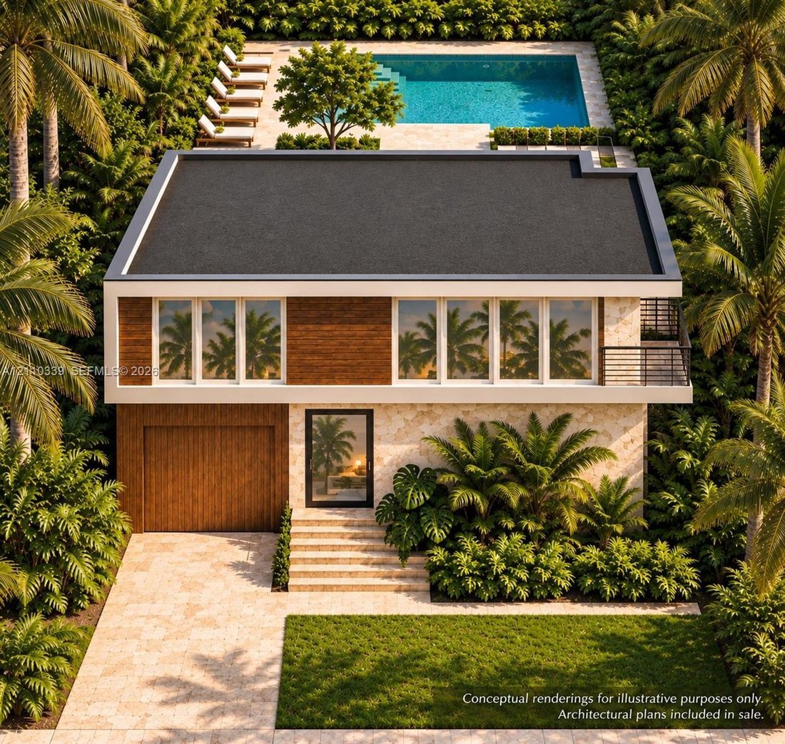 Maison à Miami, Floride, États-Unis 2 - 19193832
