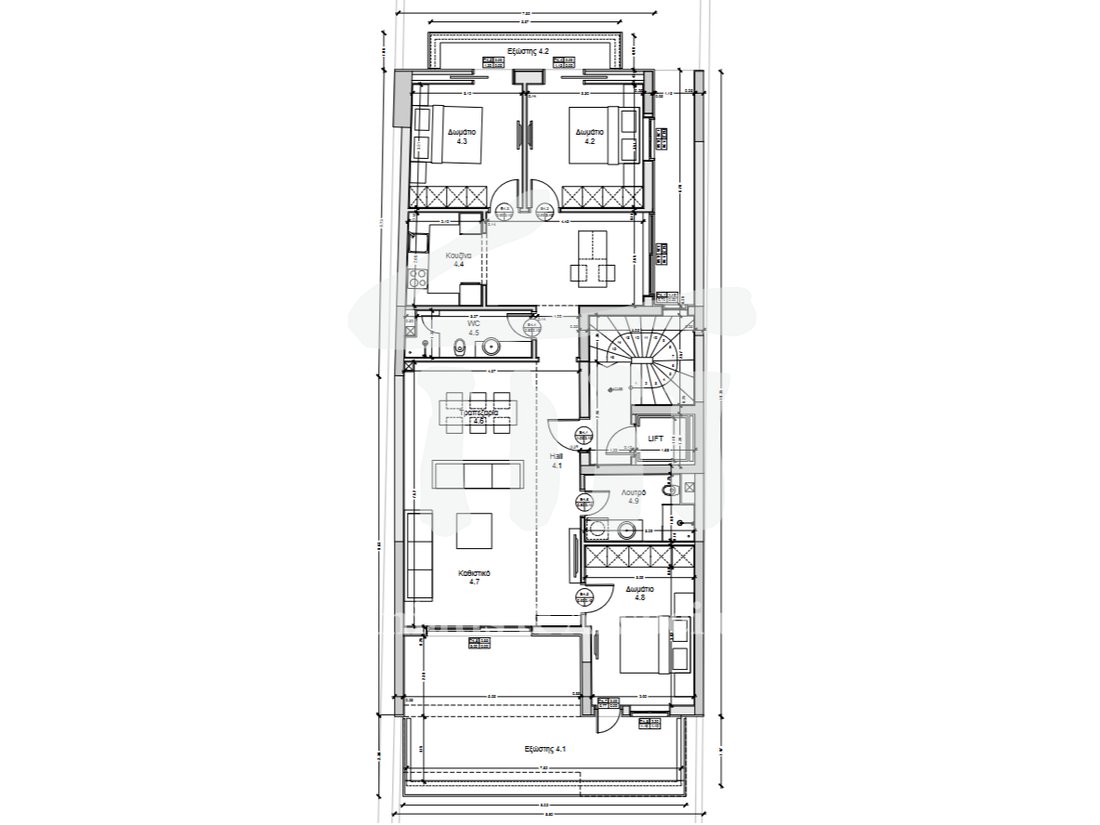 Appartement à 1st District of Piraeus, Piraeus, Grèce 4 - 19190023