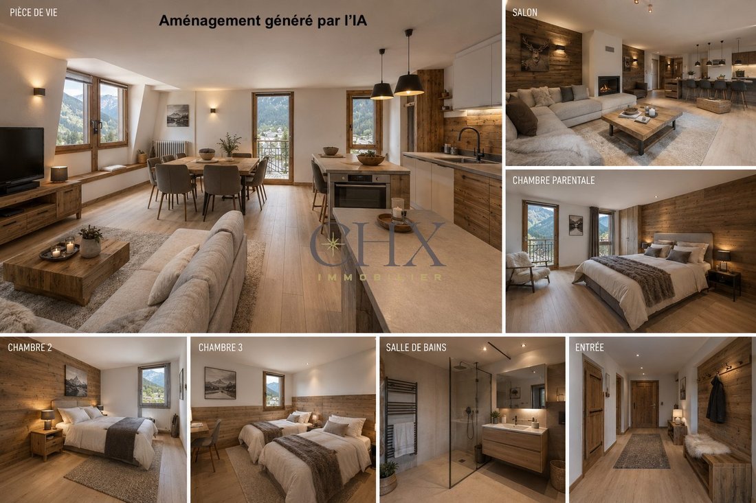 Appartement à Chamonix-Mont-Blanc, Auvergne-Rhône-Alpes, France 2 - 19191423