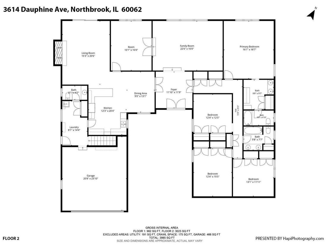 Maison à Northbrook, Illinois, États-Unis 5 - 19190137