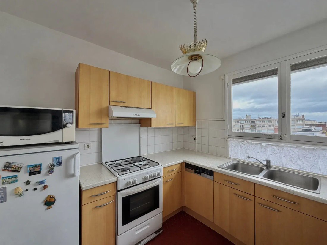 Appartement à Nationale-Deux Moulins, Paris 13e Arrondissement, Paris 5 - 19191258