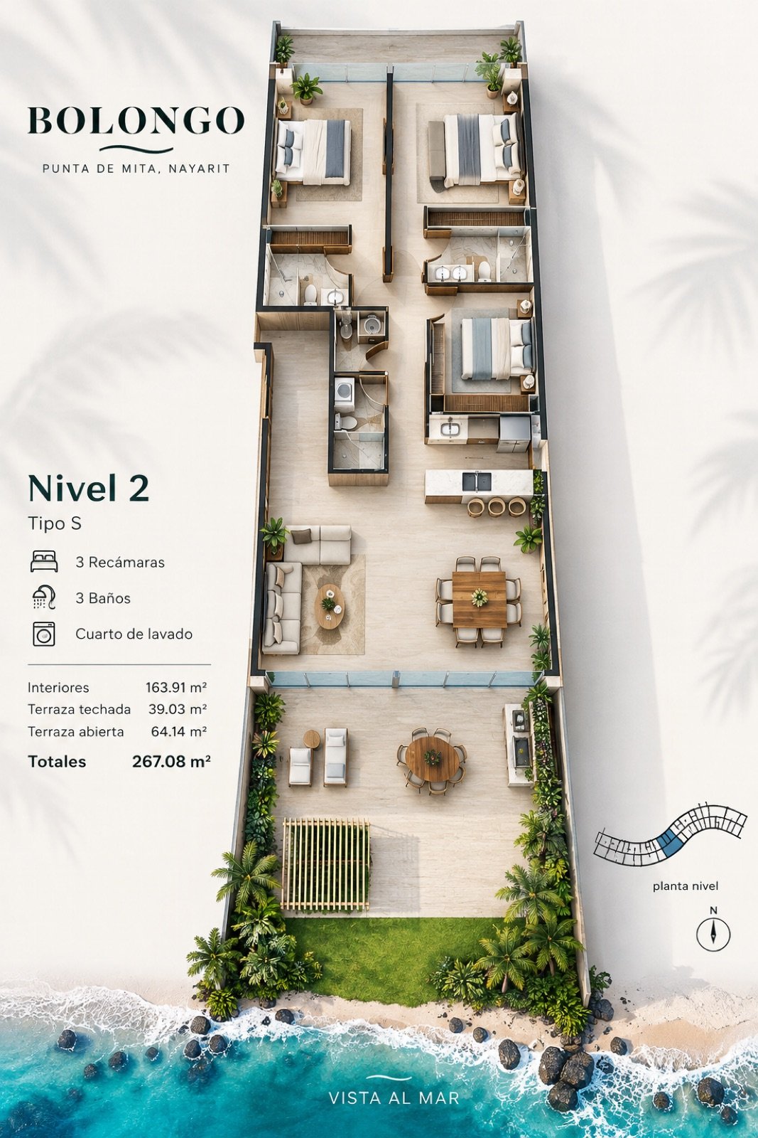 Wohnung in Punta Mita, Nayarit, Mexiko 2 - 18753013