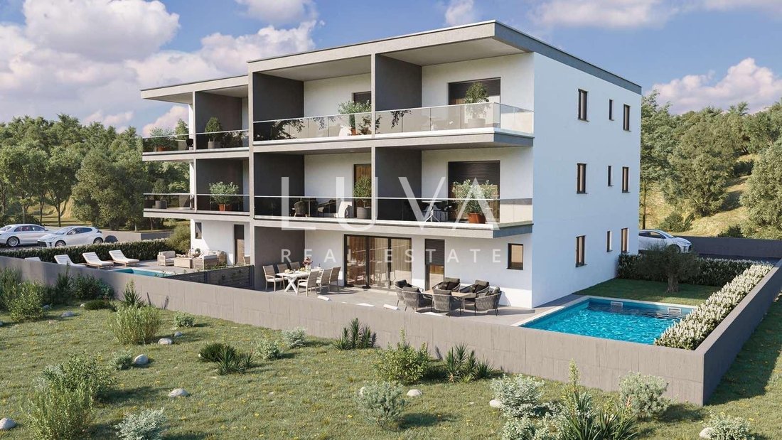 Wohnung in Novigrad, Gespanschaft Istrien, Kroatien 1 - 19196085