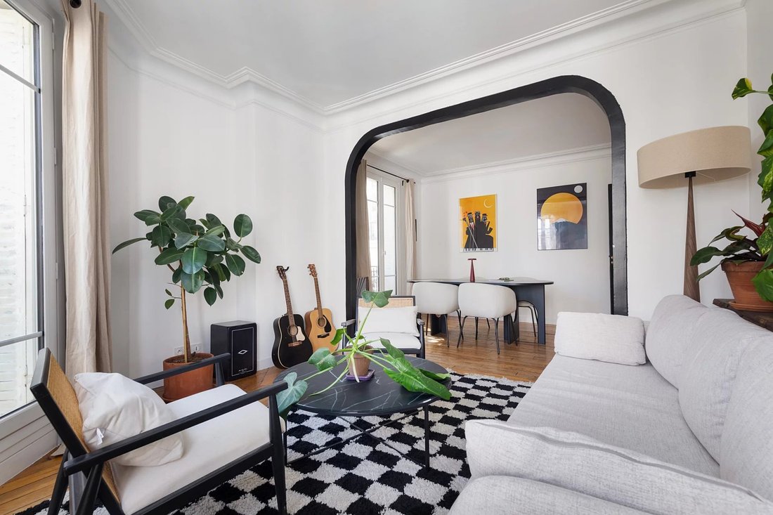 Appartement à Clignancourt-Jules Joffrin, Paris 18e Arrondissement, Paris 5 - 19199233