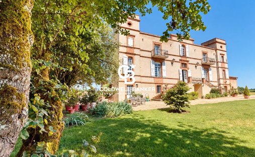 Schloss in Lalande, Montauban, Frankreich 1