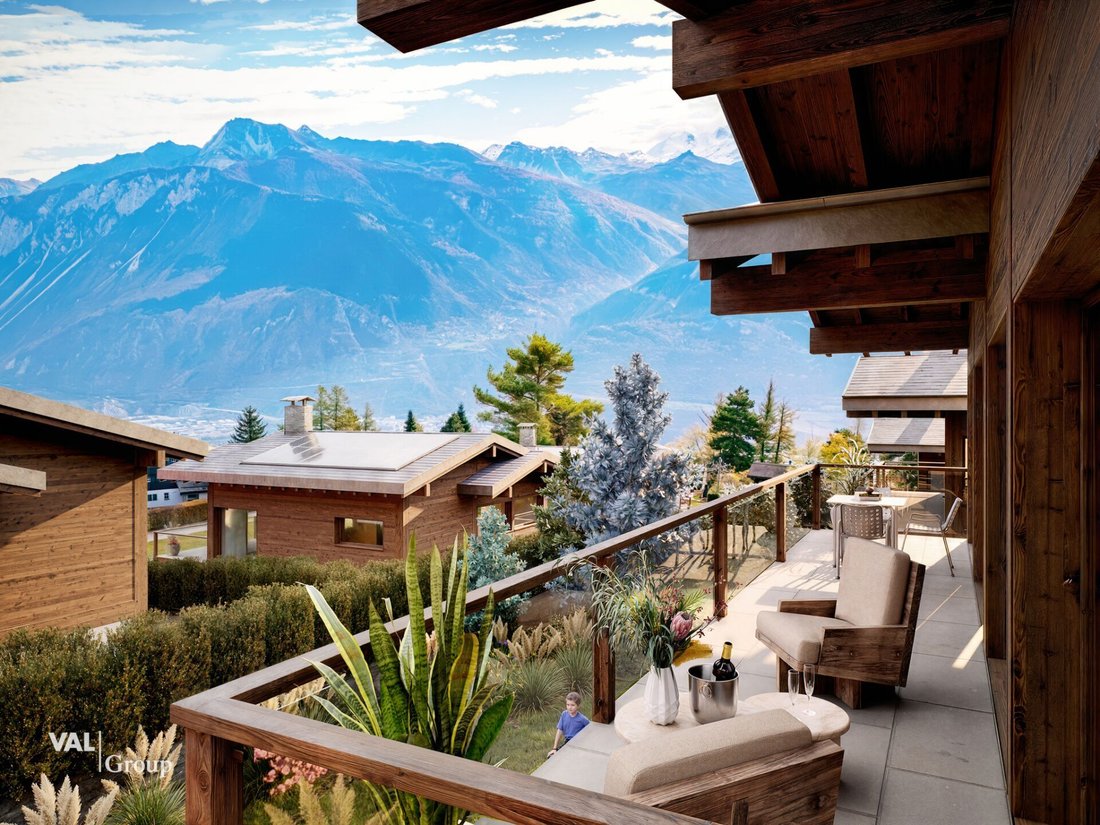 Chalet in Crans-Montana, Valais/Wallis, Switzerland 1 - 19199041