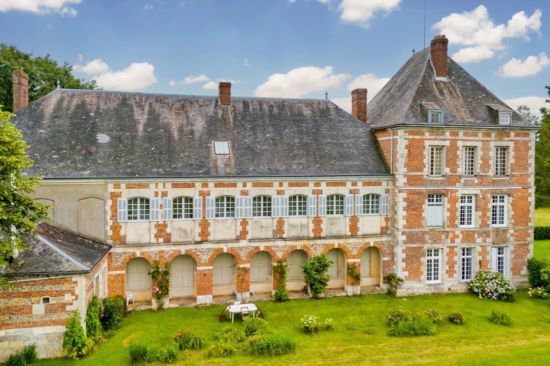 Castillo en Mesnil-Panneville, Normandía, Francia 2 - 19198516