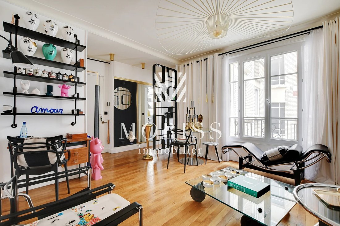 Apartamento en Auteuil Nord, Paris 16e Arrondissement, París 1 - 19199332