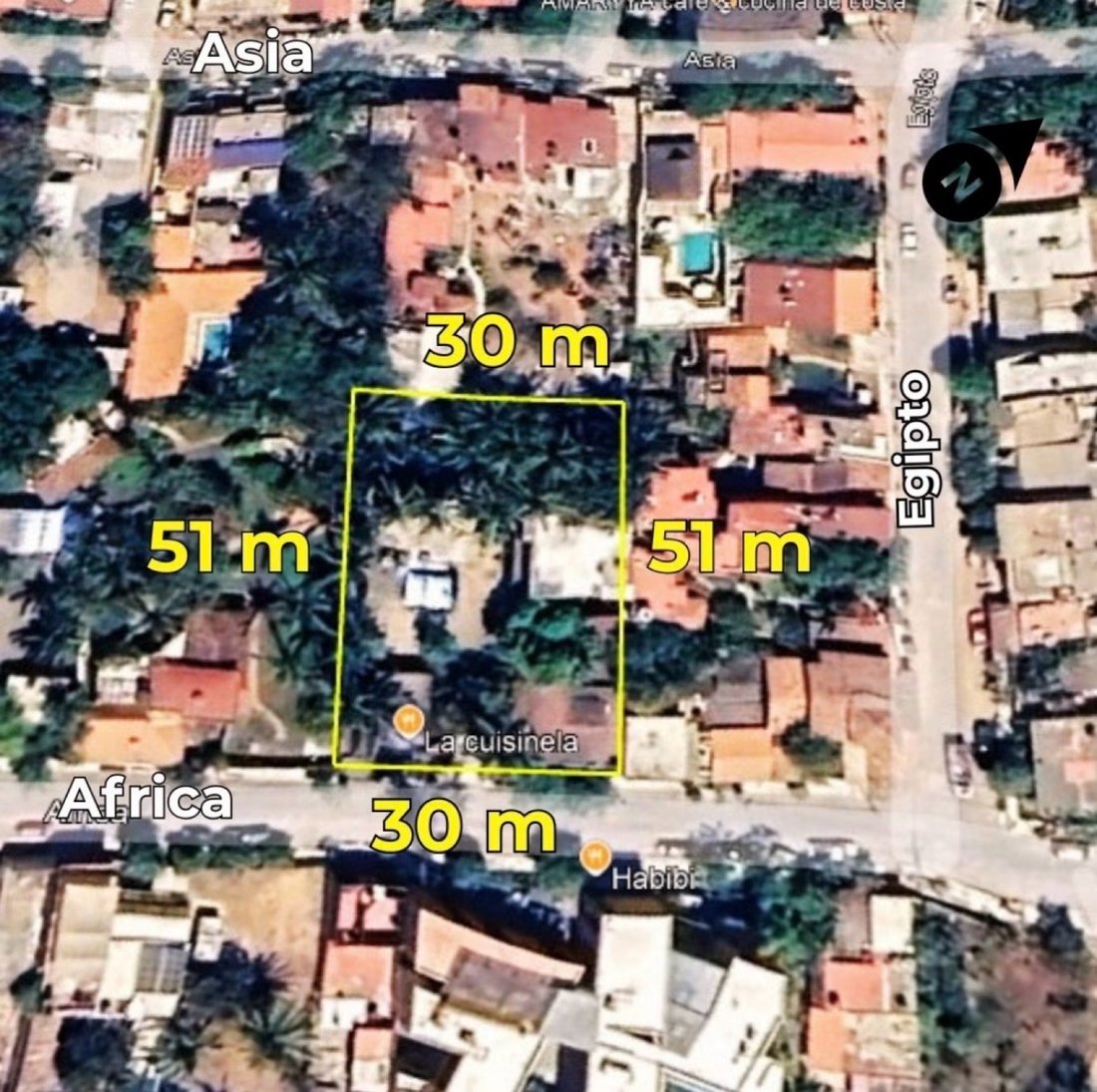 Land in Bucerías, Nayarit, Mexiko 1 - 19200530
