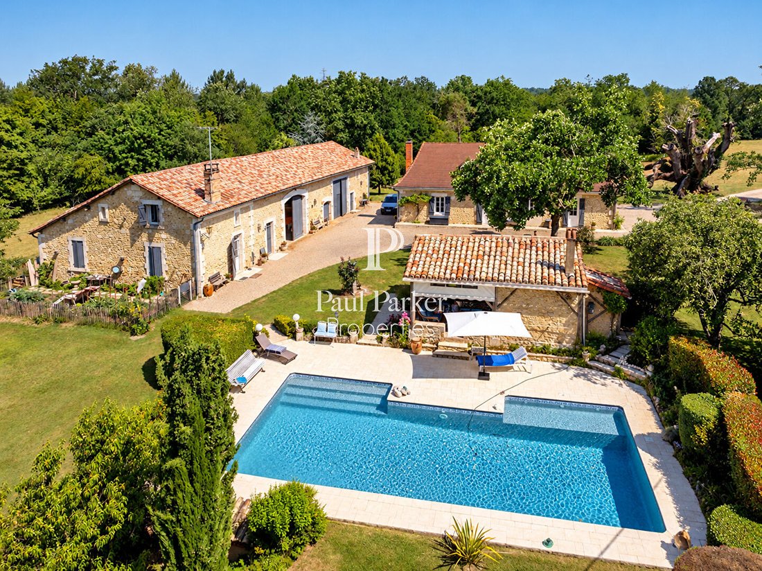 Villa a Beauronne, Nuova Aquitania, Francia 1 - 19200131
