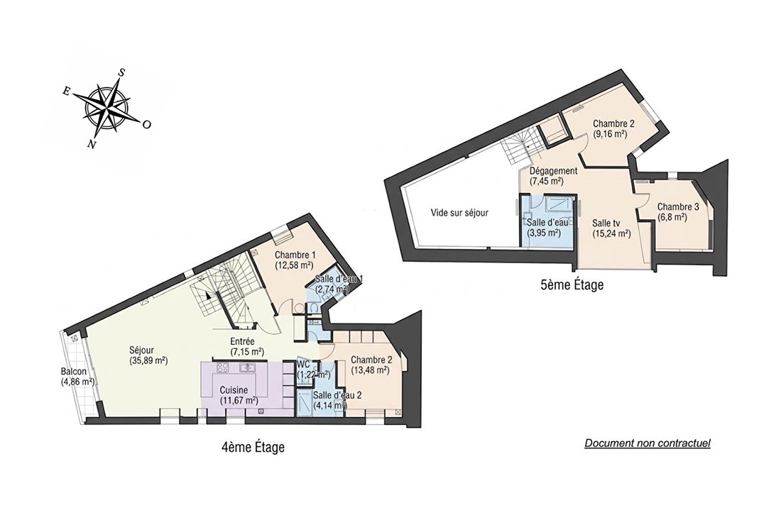 Wohnung in Auteuil Sud, Paris 16e Arrondissement, Paris 3 - 19202432