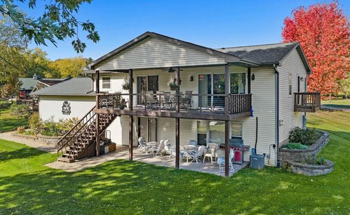 Maison à La Valle, Wisconsin, États-Unis 1