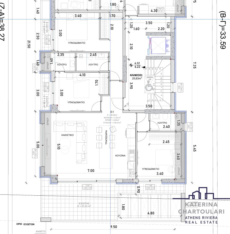 Apartment in Glyfada, Attica, Greece 4 - 19206062