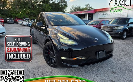 2022 Tesla Model Y Performance Sport Utility 4D in Lakeland, FL, United States 1