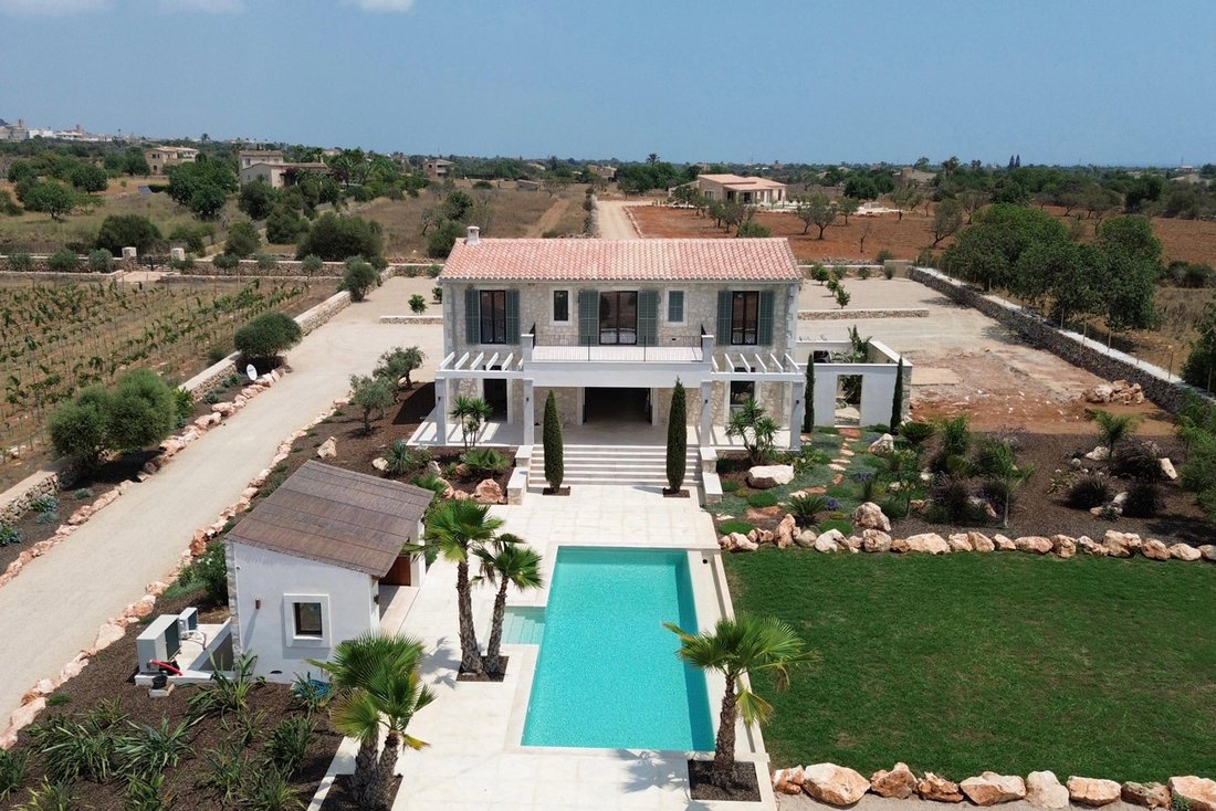 Finca In Calonge Newly Built Country In Santanyi, Balearic Islands ...