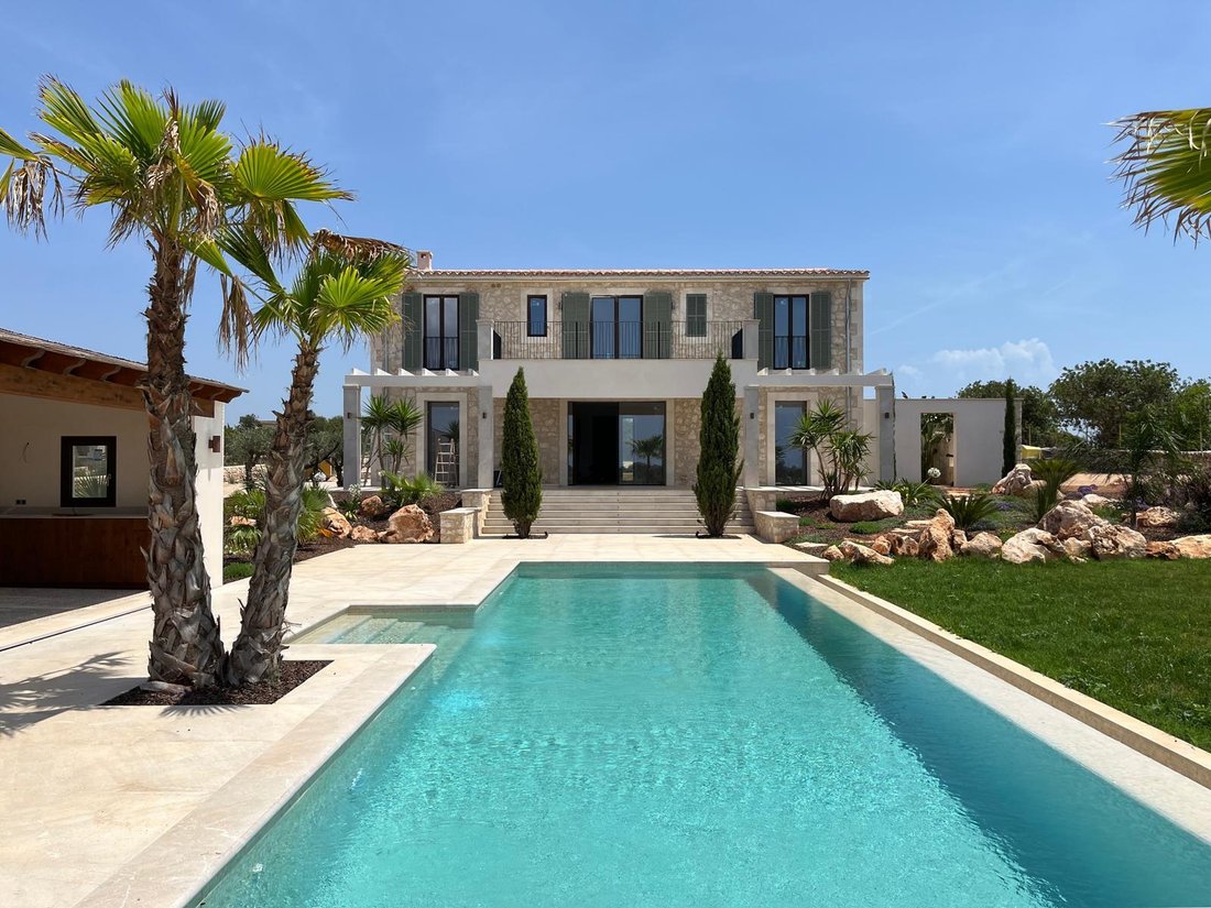 Finca In Calonge Newly Built Country In Santanyi, Balearic Islands ...